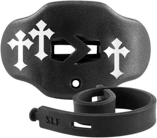 Miniatura 13 de SLEEFS Protector bucal de fútbol – Protector bucal juvenil con correa – Protector de labios y dientes – Sin hervir – para jóvenes/adultos, máximo