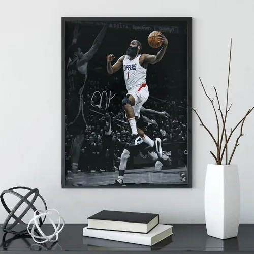 Miniatura 31 de Póster firmado de la superestrella de baloncesto Victor Wembanyama para niños, para la habitación de los fanáticos, decoración de pared, pósteres