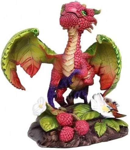 Miniatura 2 de Pacific Giftware Estatua de decoración para el hogar de dragón de jardín Rasberry por Stanley Morrison