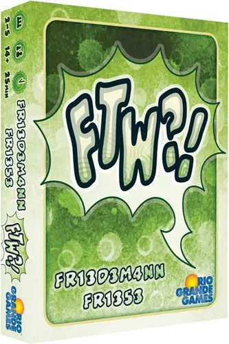 Miniatura 3 de Rio Grande Games FTW? Juego de cartas, juegos de fiesta de estrategia rápida para 2-6 jugadores, mayores de 14 años, menores de 30 minutos