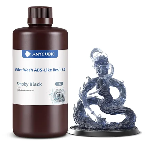 Miniatura 27 de ANYCUBIC Resina lavable con agua ABS-Like 3.0, resina para impresora 3D, alta dureza y alta precisión, fácil de procesar posteriormente, bajo olor
