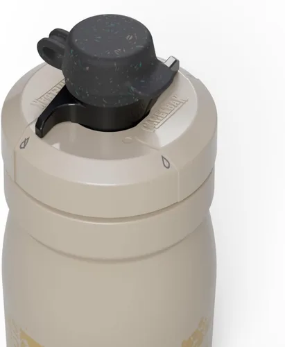 Miniatura 3 de CamelBak Podium Dirt Series - Botella de agua para bicicleta de montaña de 15 onzas con tapa antibarro - Botella fácil de estrujar - Se adapta a