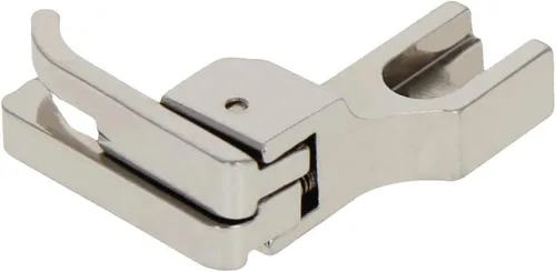 Othmro Máquinas de coser industriales de 1/16 pulgadas, guía de borde lateral izquierdo, prensatelas de metal para compensar los pies prensatelas de
