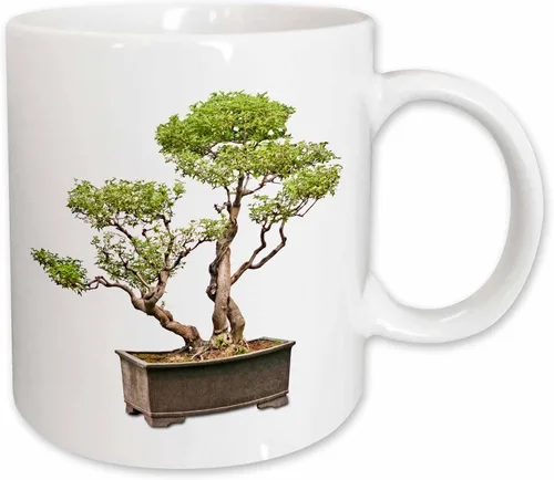 Miniatura 11 de 3dRose Penjing Bonsai 11oz Two-Tone Blue Mug Azul