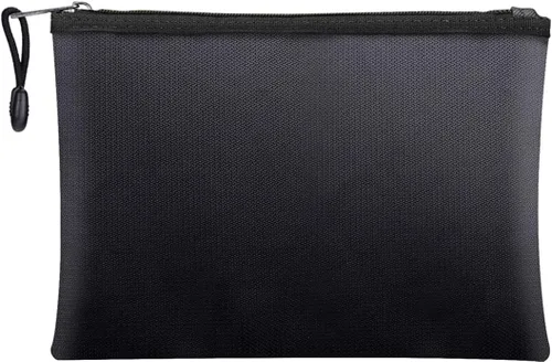 Miniatura 2 de ADIMO Bolsas de documentos ignífugas, 14.96 x 9.44 pulgadas, bolsa de dinero impermeable e ignífuga, bolsa de almacenamiento segura ignífuga