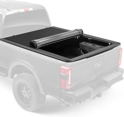Miniatura 11 de RealTruck TruXedo Lo Pro - Cubierta tonneau suave enrollable para caja de camioneta 597301 Se adapta a Nissan Titan 2016 - 2024 con o sin