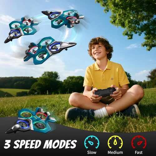 Miniatura 4 de 4DRC Avión RC de espuma para adultos y niños, juguetes de avión de control remoto para niños, adultos, principiantes, aviones a control remoto