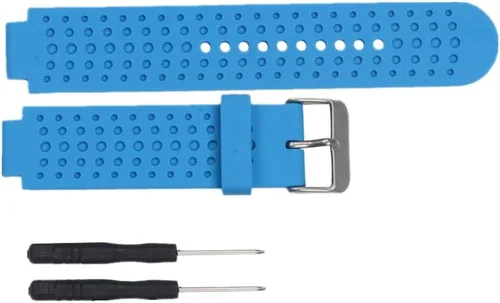 Miniatura 7 de Muovrto Correa de repuesto para Garmin Forerunner 25, correa deportiva de silicona suave