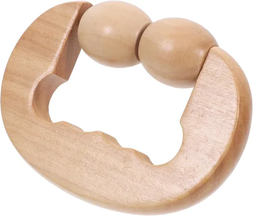 Miniatura 8 de FOMIYES Pcs Relajante Rodillo Masajeador de Madera para Espalda Cuello Piernas Brazos Cara Herramienta de Alivio Portátil
