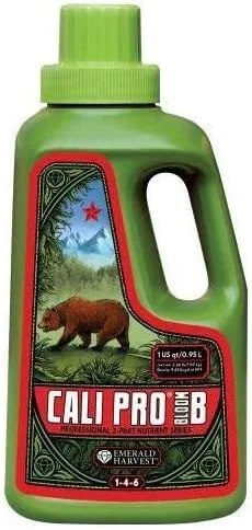 Miniatura 6 de Emerald Harvest EMHCPBAQ Cali Pro Bloom A Quart/0.95 Litro (12/Cs) fertilizantes, 0.95 L, Natural