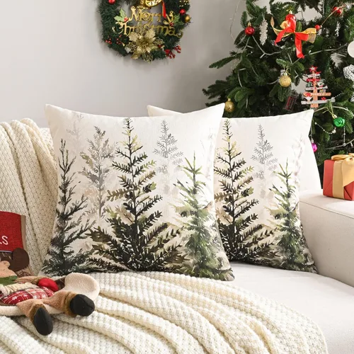 Miniatura 16 de FUTEI Regalos para Niños, Fundas de Almohada Decorativas Gamer'Spot de 18x18 Pulgadas, Juego de 1, Decoración Navideña del Hogar para Sofá, Cama