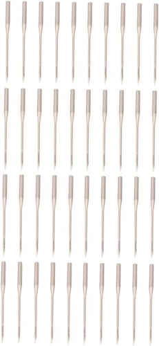 Kisangel 200 piezas de alfiler de coser máquina de coser aguja de mezclilla agujas de coser de repuesto aguja de punto de repuesto agujas de máquina