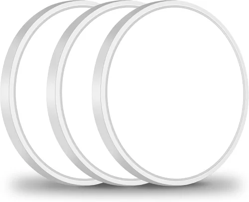 Miniatura 12 de Lámpara LED de techo de montaje al ras, equivalente a 100W, lámpara de techo empotrada moderna para cocina 5000K luz blanca diurna 15W 1200Lm 7