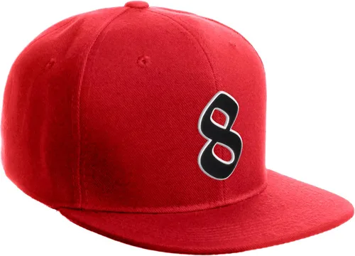 Miniatura 634 de Daxton Gorra clásica con visera de billete plano con letras del alfabeto inglés antiguo de la A a la Z