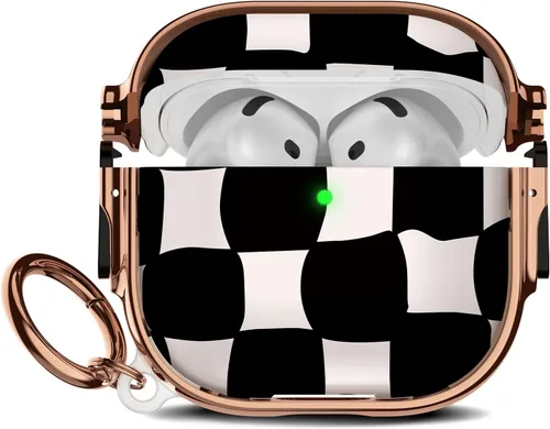 Miniatura 78 de Maxjoy para Funda Linda de AirPods 2 (2019) con Bloqueo de Seguridad, Compatible con Funda de AirPod de 2ª Generación de Mármol para Mujeres