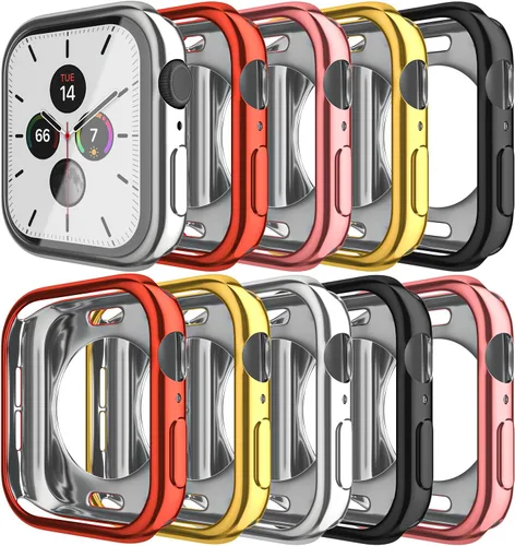 Maeline Fundas protectoras a granel compatibles con Apple Watch Series 3 Series 2 1.496 pulgadas (1.496 in), protector de cuerpo completo de