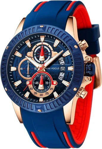 Miniatura 16 de AIMES Mens Watches for Men Casual Chronograph Waterproof Sport Military Watch Analog Quartz Movement Stylish Luxury Dress Wrist Watch Elegant Gift