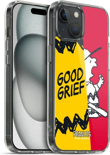 Miniatura 258 de Head Case Designs Funda de gel con licencia oficial de Peanuts Snoopy & Woodstock Halfs and Laughs [protección de grado militar] compatible