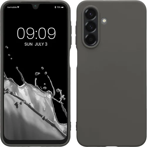 Miniatura 228 de kwmobile Funda compatible con Samsung Galaxy A23 4G / 5G - Funda de silicona TPU metálica suave y delgada - Rojo oscuro metálico