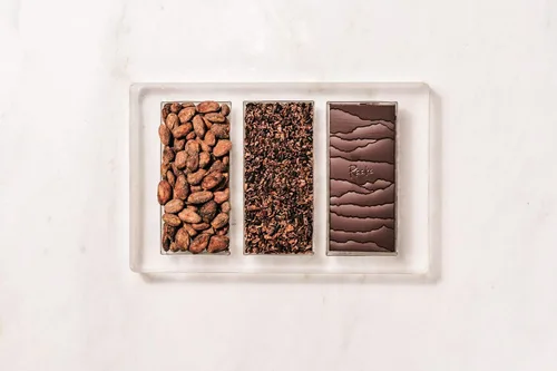 Miniatura 7 de Raaka Paquete de chocolate sin lácteos Chocolate negro gourmet de grano a barra Orgánico, Kosher, vegano, sin gluten Regalo para los amantes