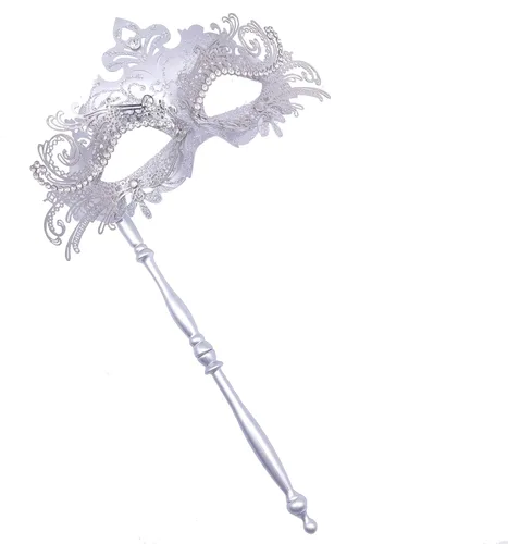 Miniatura 19 de Máscara veneciana para mujeres y hombres, para fiesta de disfraces, baile de graduación, Halloween, Mardi Gras