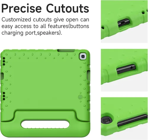 Miniatura 4 de Funda para niños para Samsung Galaxy Tab A 10.1 (2019) Modelo SM-T510/T515, a prueba de golpes, funda protectora de EVA con mango convertible