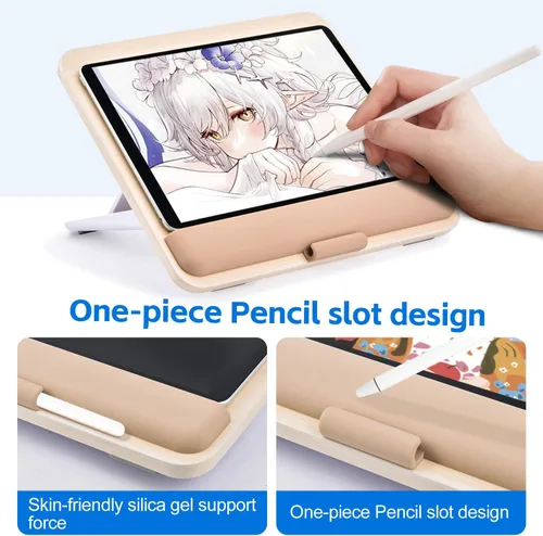 Miniatura 4 de Soporte de madera para tableta para iPad Pro 12.9/11, Air, Mini, Fire HD, Samsung Galaxy Tab y más - Soporte portátil ajustable