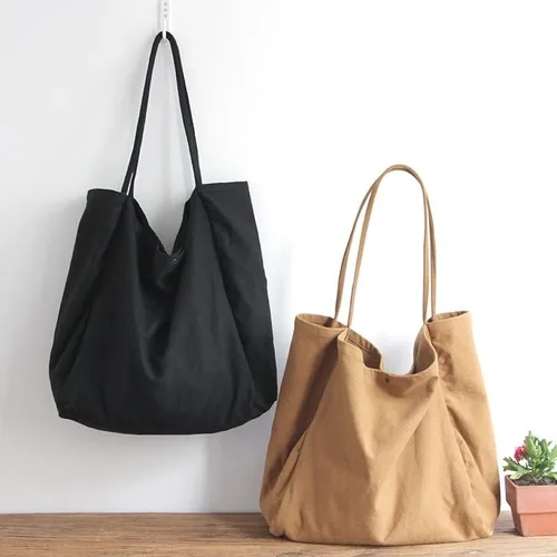 Miniatura 6 de Jeelow Bolso de mano de lona para hombre y mujer