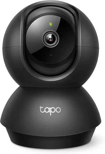 Tapo de TP-Link - Cámara de seguridad Pan/Tilt para monitor de bebé, cámara para mascotas con detección de movimiento, 1080P, audio bidireccional,