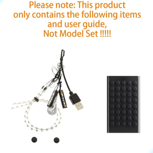 Miniatura 3 de GEAMENT Kit de luces LED compatible con Lego 2022 Ford GT – para Technic 42154 (juego de modelos no incluidos)