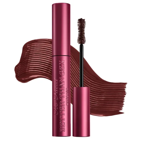 Miniatura 14 de Too Faced Better Than Sex Volumizing and Lengthening Mascara Vegan Formula, Dramatic Volume and Length Cruelty-Free Eye Makeup + Hourglass Brush