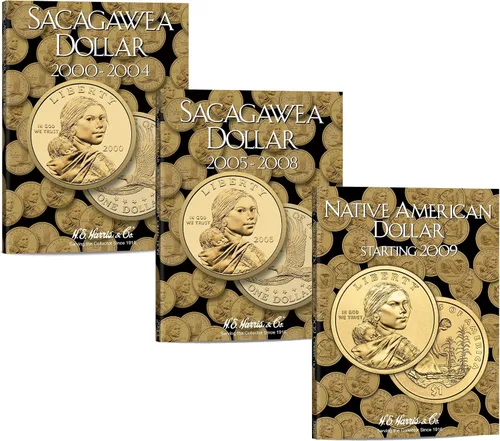 Miniatura 12 de Carpeta Harris Blank para dólares de plata 2665