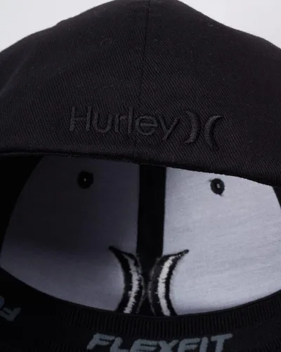 Miniatura 4 de Hurley One & Only - Sombrero para hombre, Negro (Blue Fury)