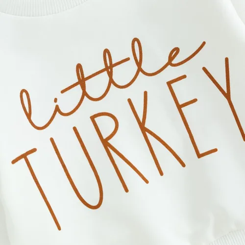 Miniatura 184 de Adobabirl Conjunto de sudadera y pantalones de Halloween para bebé, sudadera y pantalones con parche de calabaza para Halloween, otoño, ropa de bebé