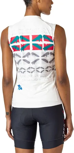 Miniatura 3 de Terry Soleil - Camiseta sin mangas para bicicleta, protección solar UPF 50+, ajuste atlético para ciclismo