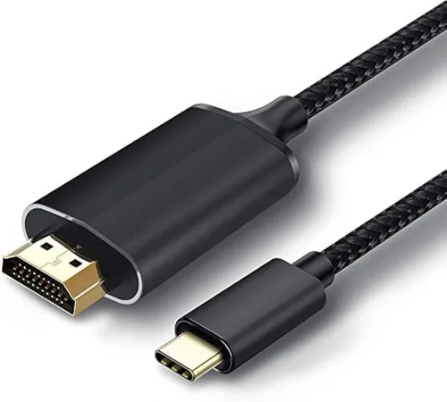 Miniatura 14 de Cable USB C a HDMI, [4K, alta velocidad], cable USB tipo C a HDMI para oficina en casa, [compatible con Thunderbolt 3/4] para MacBook Pro/Air 2020