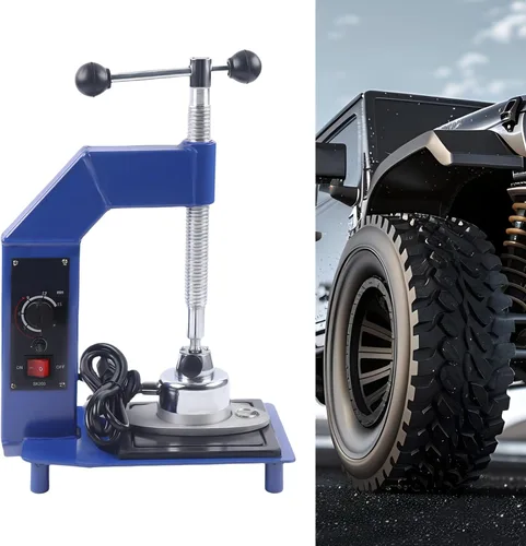 Miniatura 3 de Herramienta de Reparación de Banda de Rodadura y Paredes Laterales de Neumáticos Auto Vulcanizante 110V, Máquina de Reparación por Calentamiento