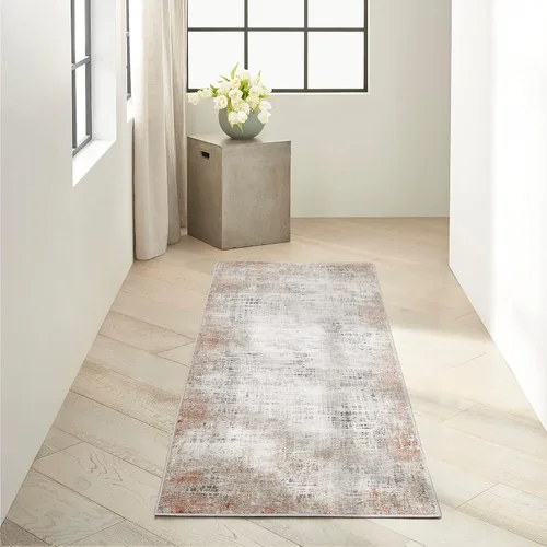 Miniatura 10 de Calvin Klein CK022 Infinity Abstract Blue Multicolor 9 x 12 pies, fácil de limpiar, no se desprende, para dormitorio, sala de estar, comedor, cocina