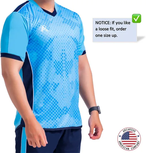 Miniatura 45 de Camiseta deportiva SOL Athletic para hombre, refrescante, transpirable, cómoda