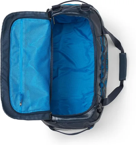 Miniatura 50 de Gregory Alpaca - Bolsa de lona resistente al agua para viajes de aventura y equipo con cubo de embalaje incluido, Negro obsidiana, 100L