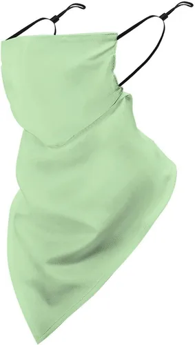 Miniatura 7 de Bufanda triangular reutilizable con cinta elástica para las orejas, protección solar UV