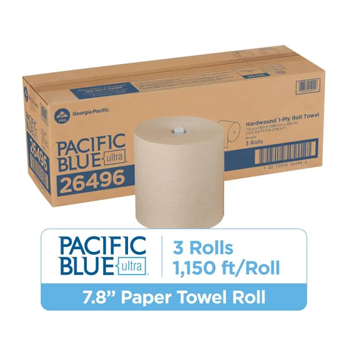 Miniatura 2 de Dispensador de toalla de papel automatizado GP Pacific Azul Ultra 59590 , 3 paquete de, marrón (Brown Towel), 3