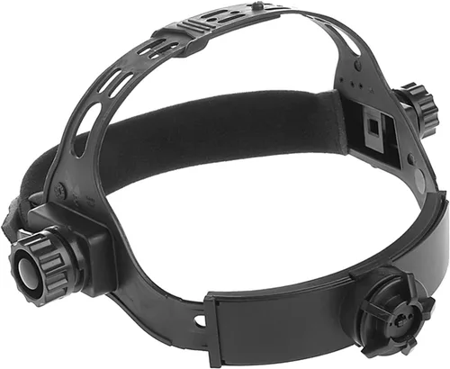 Prettyia Reemplazo material del casco de la soldadura de los PP para la soldadura Auto Dark Ratchet Accessory-Black - sola diadema