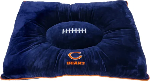 Miniatura 23 de NFL PET Bed - Cama de almohada de felpa suave y acogedora de Arizona Cardinals. Cama de fútbol para perros. Cama de colchón deportivo cálido