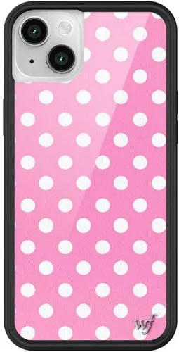 Miniatura 32 de Fundas Wildflower - Realización Par x Devon Lee Carlson, Compatible con Apple iPhone 13/14 Rojo, Ranas, Colaboración - Protector de goma negro