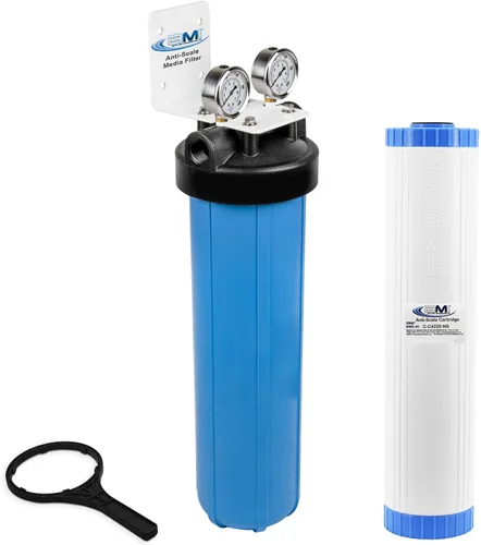 Miniatura 2 de Applied Membranes Inc. Descalcificador de agua para calentador de agua sin tanque y protección de báscula para toda la casa