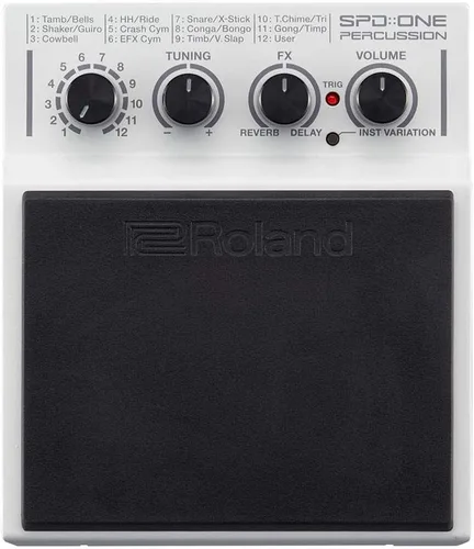 Miniatura 5 de Roland SPD-1E Almohadilla de batería electrónica de percusión, Electro, Verde
