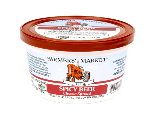 Miniatura 12 de Deli Direct, Farmers Market - Queso para untar – Queso gourmet untable para galletas, patatas fritas y pretzels, salsa cremosa de queso, ideal