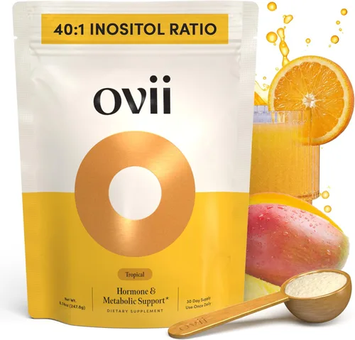 Ovii Apoyo metabólico para mujeres – Reducose® White Mulberry con Myo-Inositol y D-Chiro Inositol 40:1 Blend – Bienestar diario, equilibrio