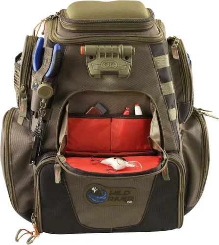 Miniatura 3 de Custom Leathercraft Wild River CLC WT3505 Tackle Tek Mission Lighted Convertible Tackle Bag with Four PT3500 Trays, Small